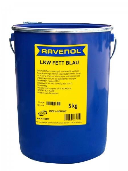 Ravenol 1340117-005-03-000 Мастило універсальне літієве RAVENOL LKW FETT BLAU, 5кг 134011700503000: Купити в Україні - Добра ціна на EXIST.UA!