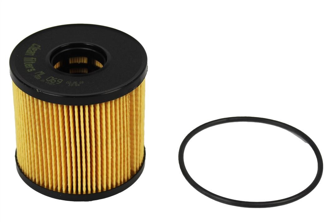 Clean filters ML 069 Фільтр масляний ML069: Купити в Україні - Добра ціна на EXIST.UA!