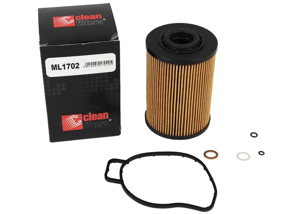 Clean filters ML1702 Фільтр масляний ML1702: Купити в Україні - Добра ціна на EXIST.UA!