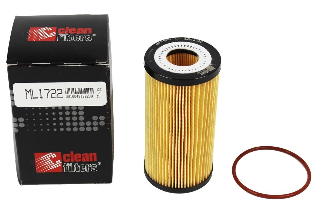 Clean filters ML1722 Фільтр масляний ML1722: Купити в Україні - Добра ціна на EXIST.UA!