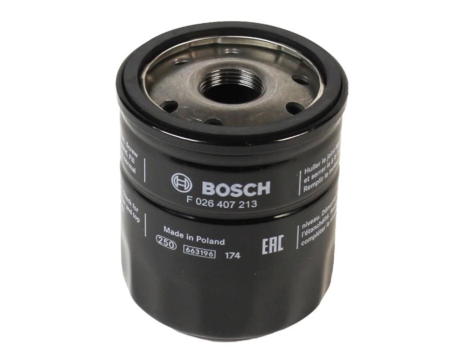 Bosch F 026 407 213 Фільтр масляний F026407213: Приваблива ціна - Купити в Україні на EXIST.UA!