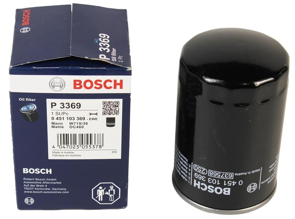 Фільтр масляний Bosch 0 451 103 369