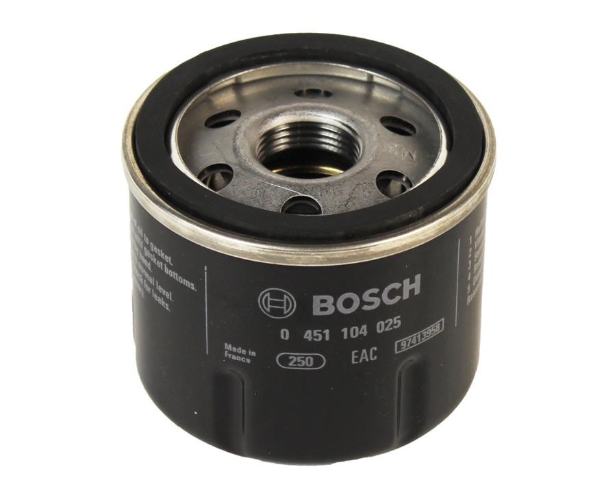 Bosch 0 451 104 025 Фільтр масляний 0451104025: Купити в Україні - Добра ціна на EXIST.UA!