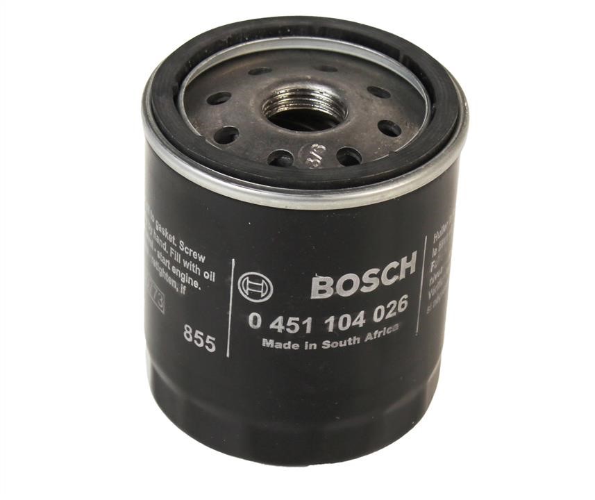 Bosch 0 451 104 026 Фільтр масляний 0451104026: Купити в Україні - Добра ціна на EXIST.UA!