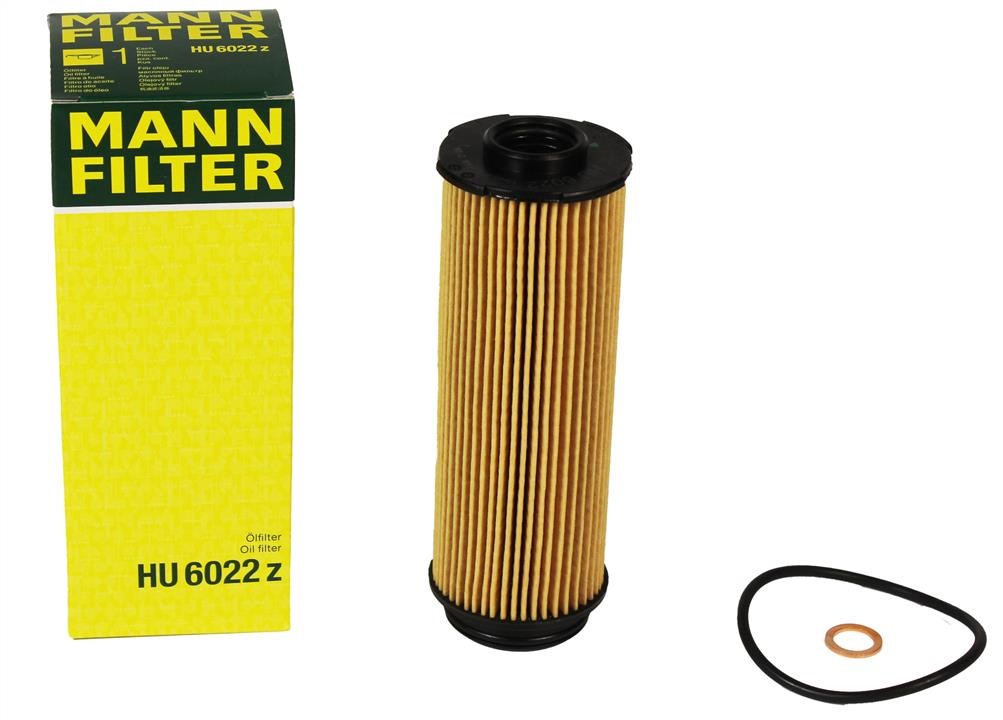 Фільтр масляний Mann-Filter HU 6022 Z