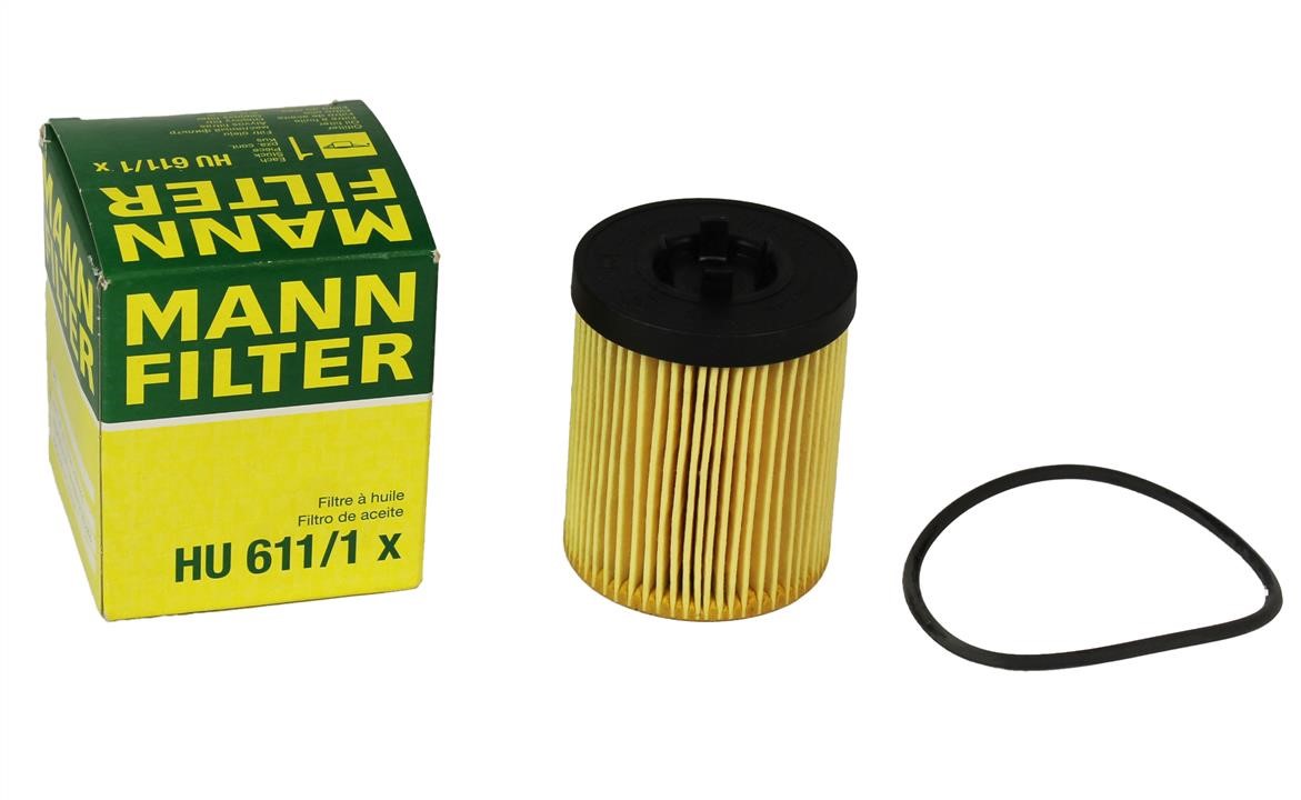 Фільтр масляний Mann-Filter HU 611&#x2F;1 X