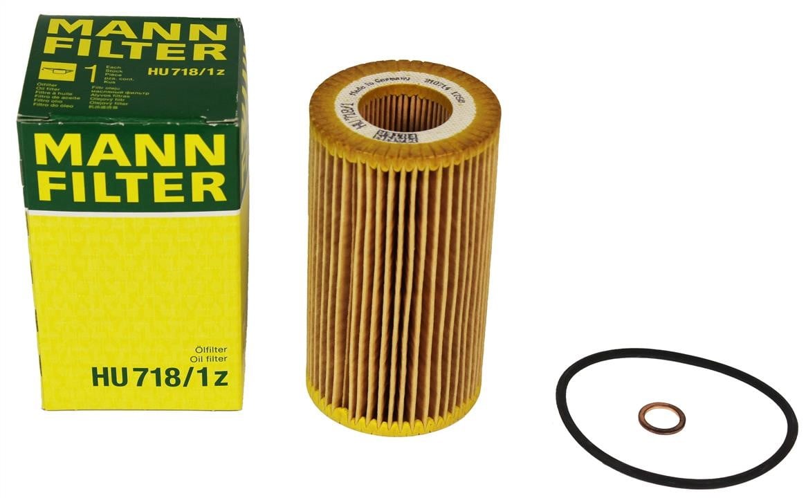 Фільтр масляний Mann-Filter HU 718&#x2F;1 Z