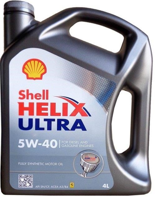 Shell 550040562 Моторна олива Shell Helix Ultra 5W-40, 4л 550040562: Купити в Україні - Добра ціна на EXIST.UA!