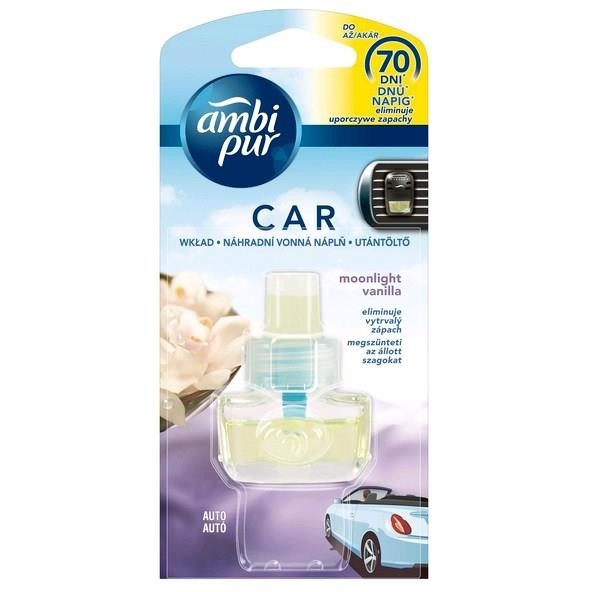 Ambi Pur 27896 Освіжувач повітря Car Moonlight Vanilla вкладиш, 7 мл 27896: Купити в Україні - Добра ціна на EXIST.UA!