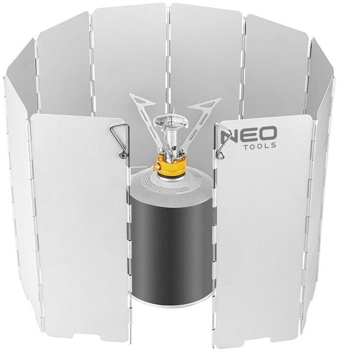 Neo Tools 63-142 Вітрозахист для пальника, алюміній, 10 пластин 63142: Купити в Україні - Добра ціна на EXIST.UA!
