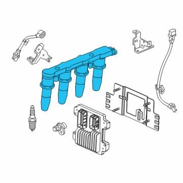 Катушка зажигания General Motors 25186687