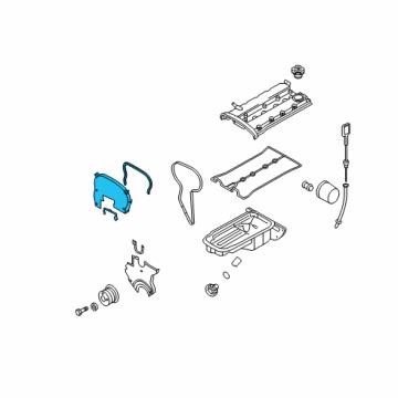 Кришка двигуна передня General Motors 25192572