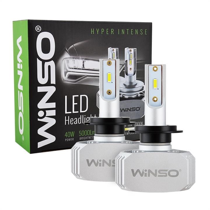 Winso 792700 Лампа світлодіодна WINSO LED HYPER INTENSE 5000Lm H7 12/24В, 40 Ватт, (2шт.) 792700: Приваблива ціна - Купити в Україні на EXIST.UA!
