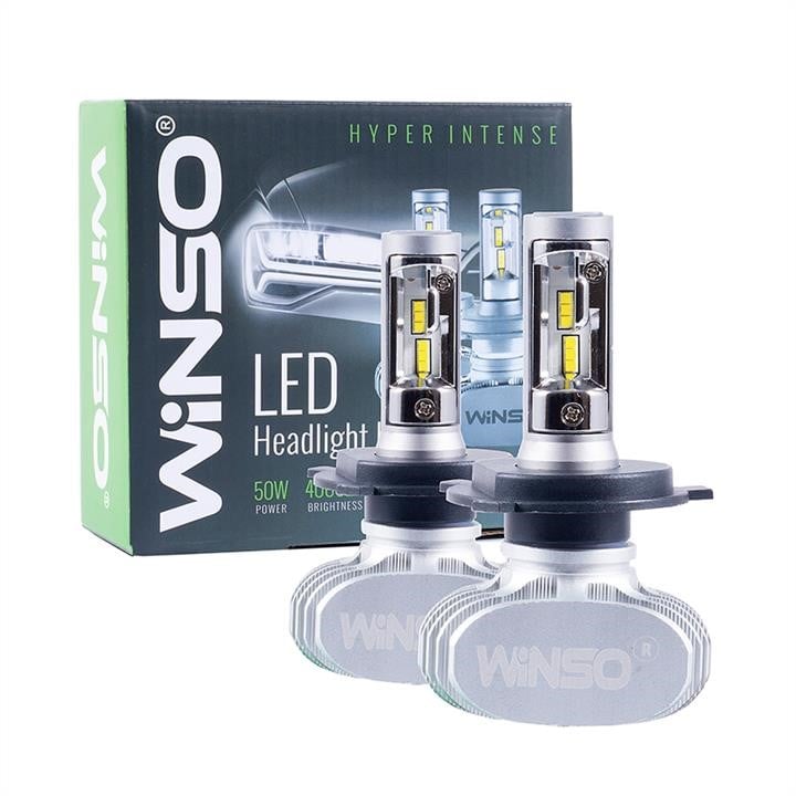 Winso 791400 Лампа світлодіодна WINSO LED HYPER INTENSE 5000Lm H4 12/24В, 50 Ватт, (2шт.) 791400: Купити в Україні - Добра ціна на EXIST.UA!