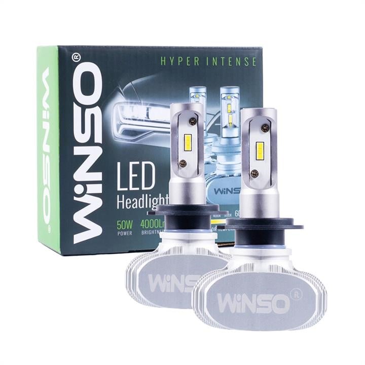Winso 791700 Лампа світлодіодна WINSO LED HYPER INTENSE 5000Lm H7 12/24В, 50 Ватт, (2шт.) 791700: Купити в Україні - Добра ціна на EXIST.UA!