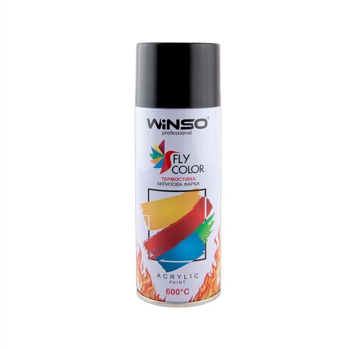 Winso 880450 Фарба-спрей акрилова термостійка WINSO +600, чорний (RAL 9005), 450мл 880450: Купити в Україні - Добра ціна на EXIST.UA!