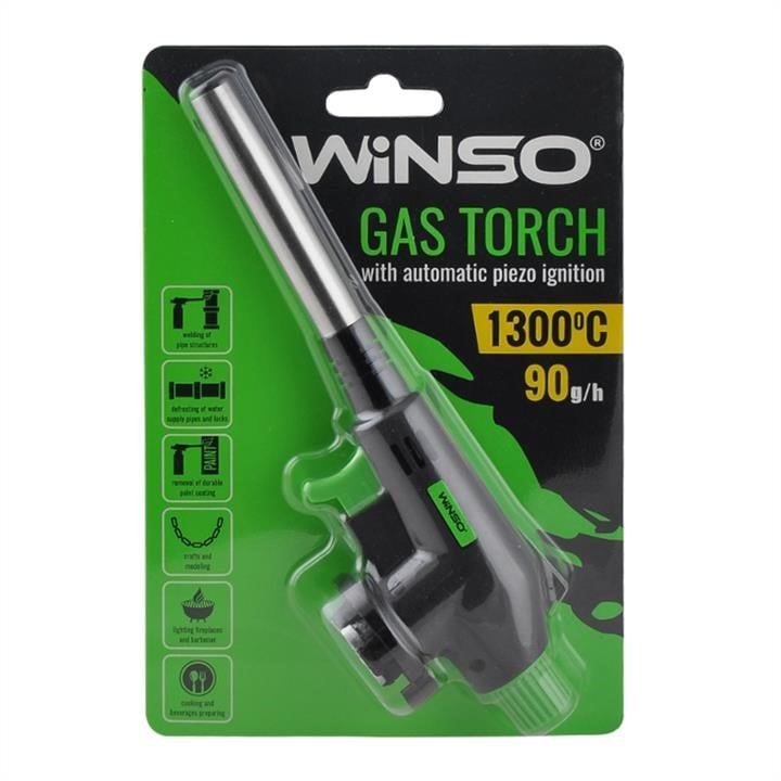 Winso 260200 Пальник газовий з автоматичним п'єзопідпалом WINSO 260200: Купити в Україні - Добра ціна на EXIST.UA!