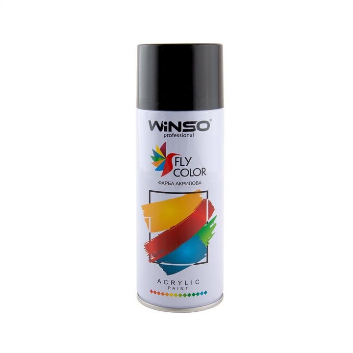 Winso 880400 Фарба-спрей акрилова WINSO, чорний глянець (RAL 9005), 450мл 880400: Купити в Україні - Добра ціна на EXIST.UA!