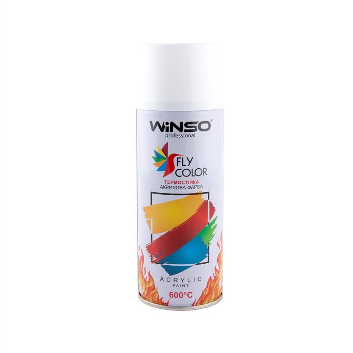 Winso 880420 Фарба-спрей акрилова термостійка WINSO +600C, білий (RAL 9010), 450мл 880420: Купити в Україні - Добра ціна на EXIST.UA!