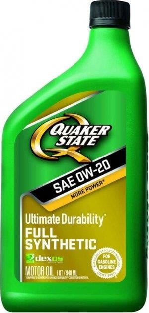 QuakerState 550046176 Моторна олива QuakerState Fully Synthetic 0W-20, 0,946л 550046176: Купити в Україні - Добра ціна на EXIST.UA!