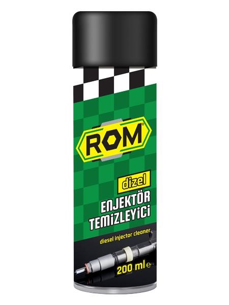 ROM 800000126 Присадка до палива для дизельних двигунів ROM Diesel Injector Cleaner 200 мл 800000126: Купити в Україні - Добра ціна на EXIST.UA!