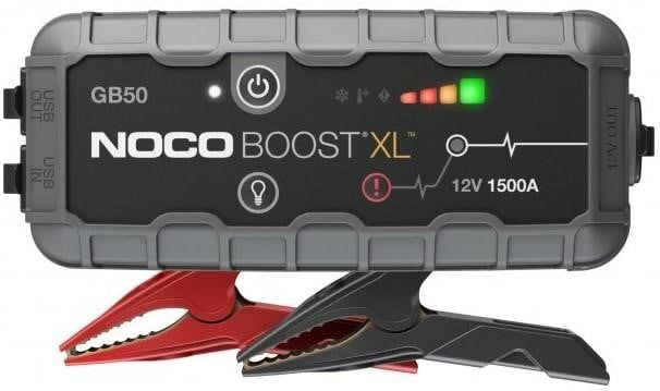 Noco GB50 Пусковий пристрій NOCO BOOST XL GB50 12V 1500A, UltraSafe Lithium, USB Power Bank (7л бензин/4л дизель) GB50: Купити в Україні - Добра ціна на EXIST.UA!