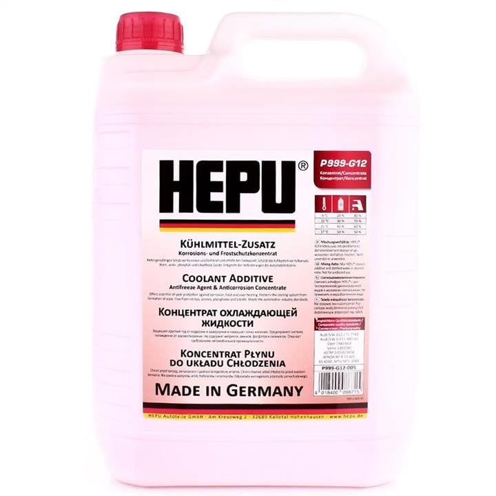 Hepu P999-G12-005 Антифриз HEPU G12 червоний, концентрат, 5л P999G12005: Купити в Україні - Добра ціна на EXIST.UA!