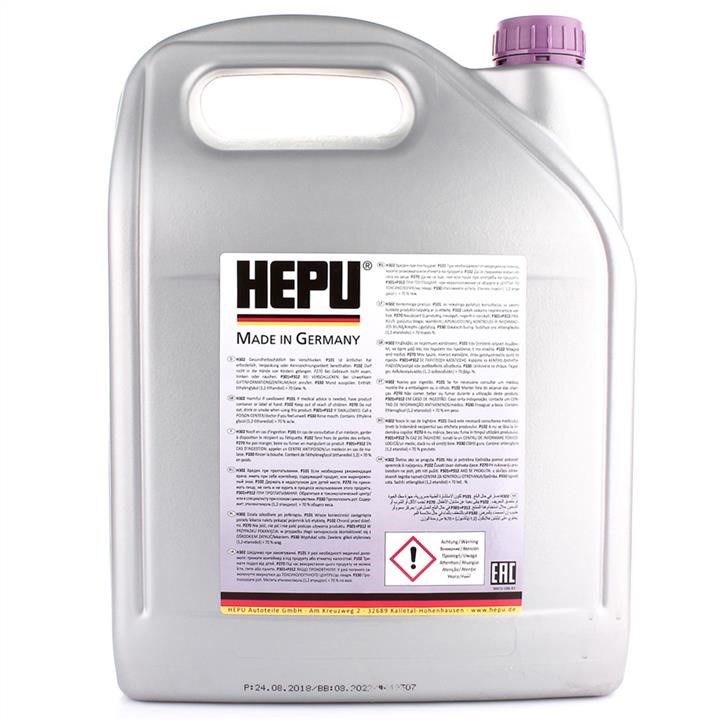 Антифриз HEPU G13 фіолетовий, концентрат, 5л Hepu P999-G13-005