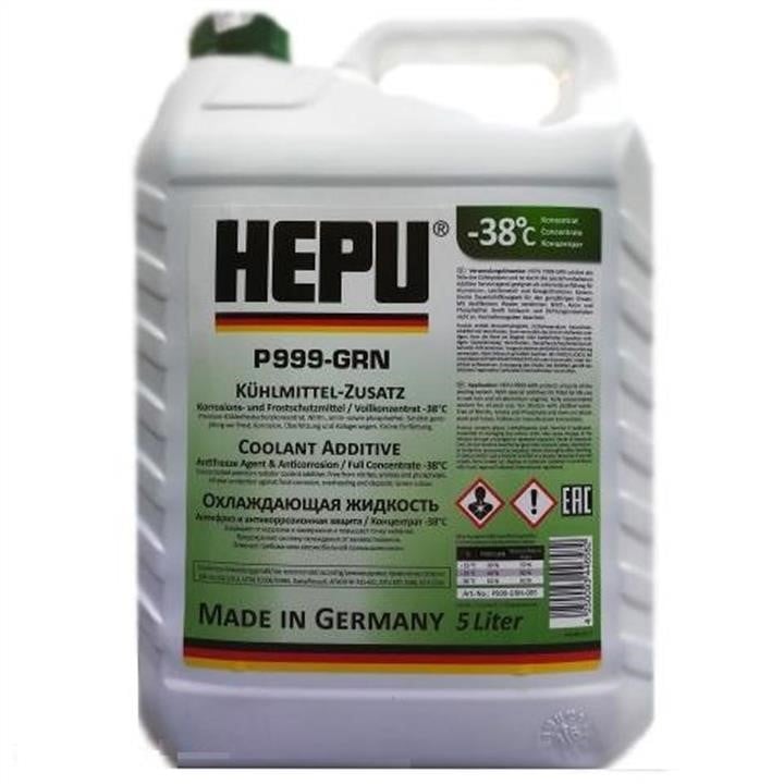 Hepu P900-RM11-GRN-005 Антифриз HEPU G11 READY MIX GREEN зелений, готовий до застосування -37, 5л P900RM11GRN005: Купити в Україні - Добра ціна на EXIST.UA!