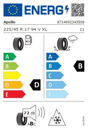 Купити Apollo Tyres 8714692343506 за низькою ціною в Україні!