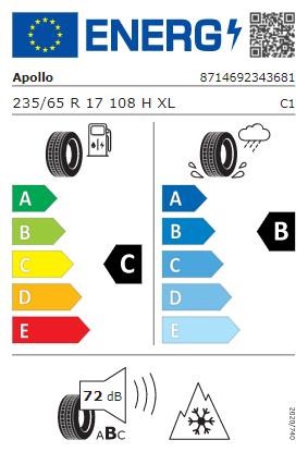 Купити Apollo Tyres 8714692343681 за низькою ціною в Україні!