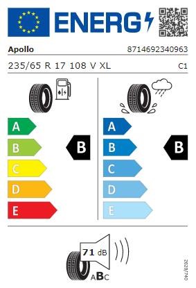 Купити Apollo Tyres 8714692340963 за низькою ціною в Україні!