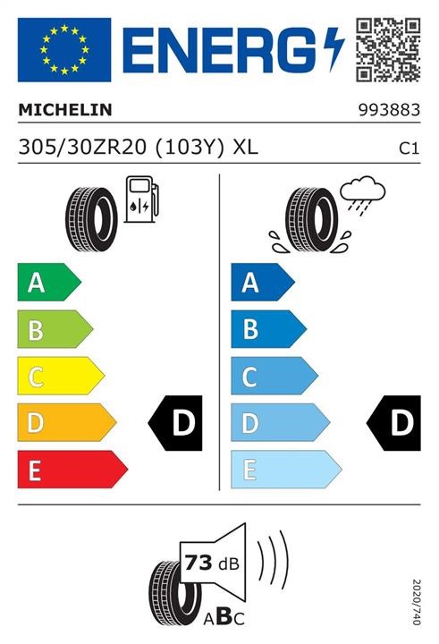 Michelin Шина Легкова Літня Michelin Pilot Sport Cup 2 305&#x2F;30 R20 103Y – ціна 13705 UAH