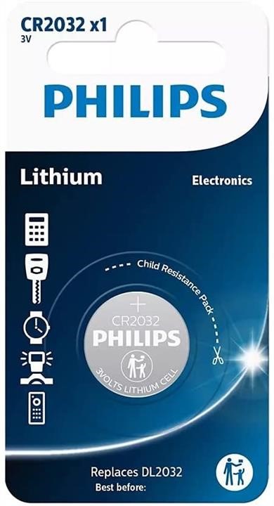 Батарейка Minicells 3V Philips CR2032&#x2F;01B