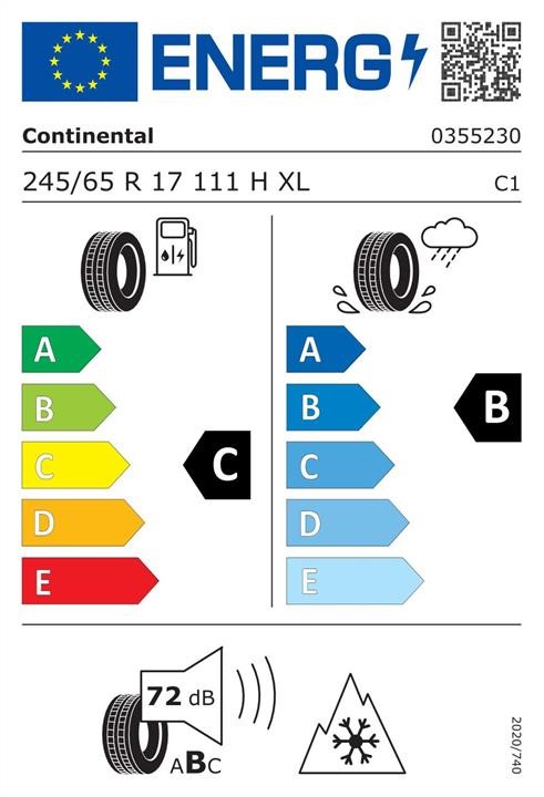 Купити Continental 0355230 за низькою ціною в Україні!