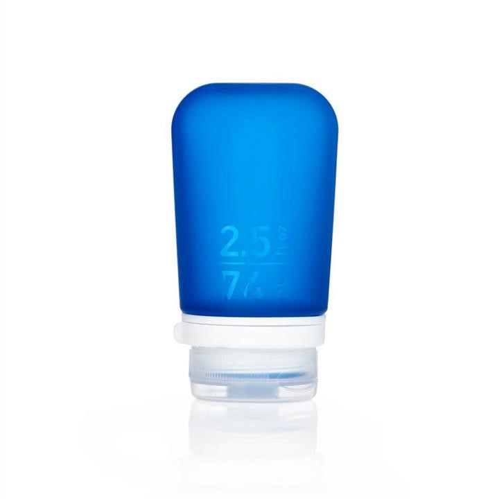 Humangear 022.0019 Силіконова пляшечка GoToob + Medium dark blue 0220019: Купити в Україні - Добра ціна на EXIST.UA!