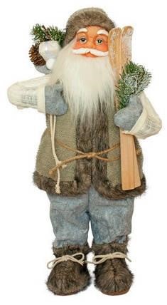Time Eco 4820211100407 Фігурка новорічна "Санта Клаус", 60 см 4820211100407: Купити в Україні - Добра ціна на EXIST.UA!