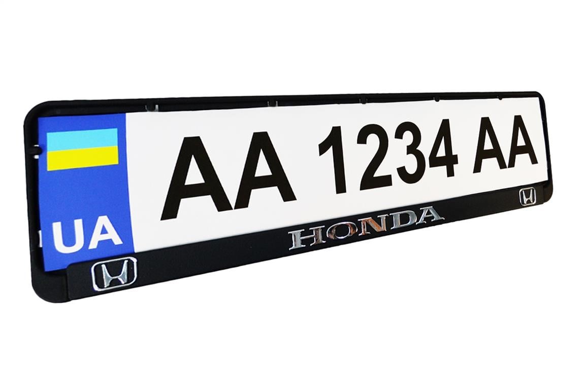 Poputchik 24-005 Рамка номерного знаку HONDA 24005: Купити в Україні - Добра ціна на EXIST.UA!