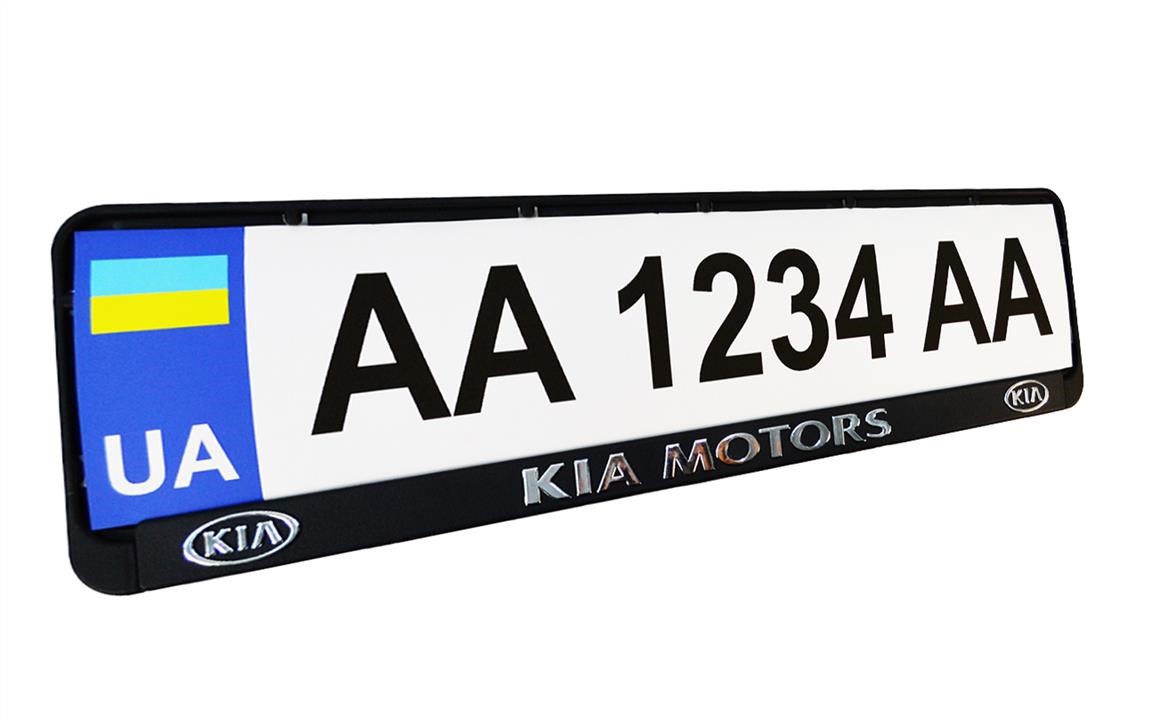 Poputchik 24-007 Рамка номерного знаку KIA 24007: Купити в Україні - Добра ціна на EXIST.UA!