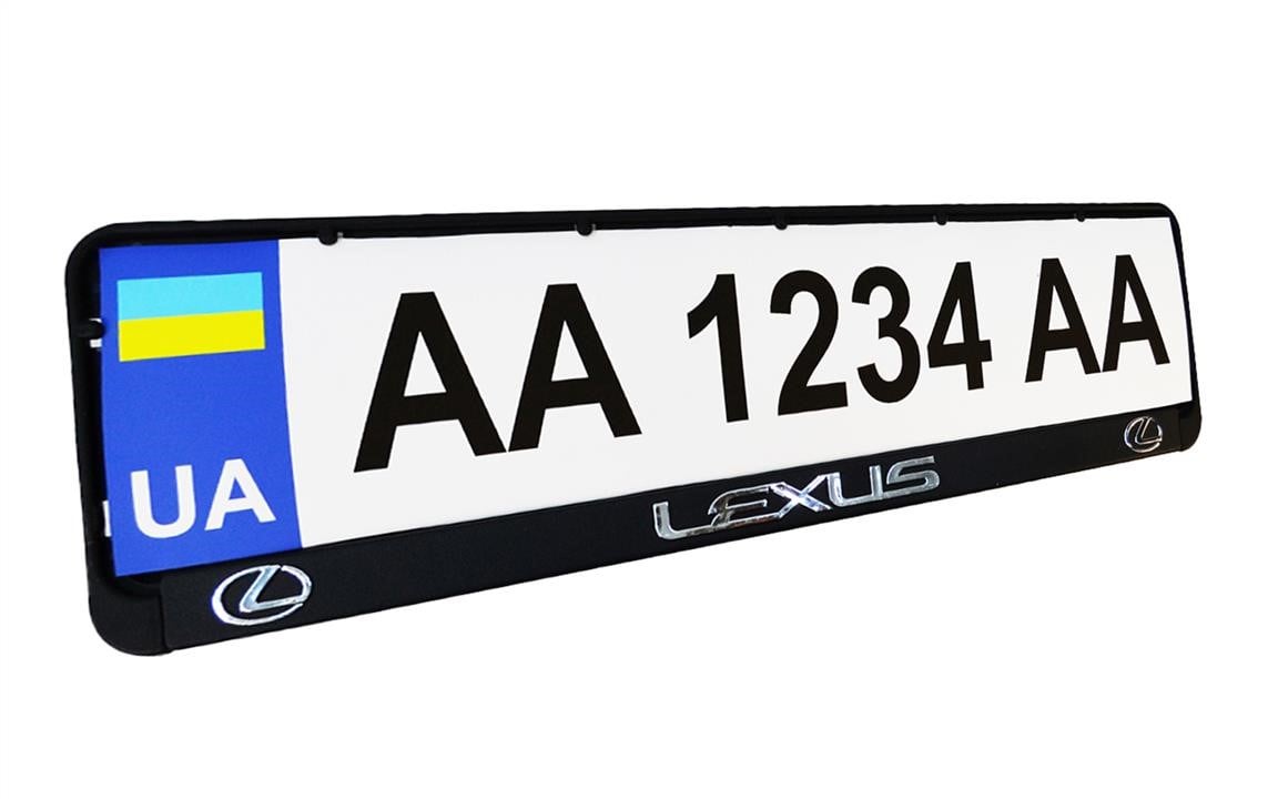 Poputchik 24-009 Рамка номерного знаку LEXUS 24009: Купити в Україні - Добра ціна на EXIST.UA!