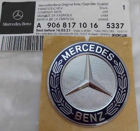 Mercedes A 906 817 10 16 5337 Емблема A90681710165337: Купити в Україні - Добра ціна на EXIST.UA!