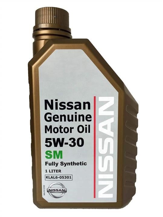 Nissan KLAL6-05301 Моторна олива Nissan Genuine Motor Oil 5W-30, 1л KLAL605301: Купити в Україні - Добра ціна на EXIST.UA!