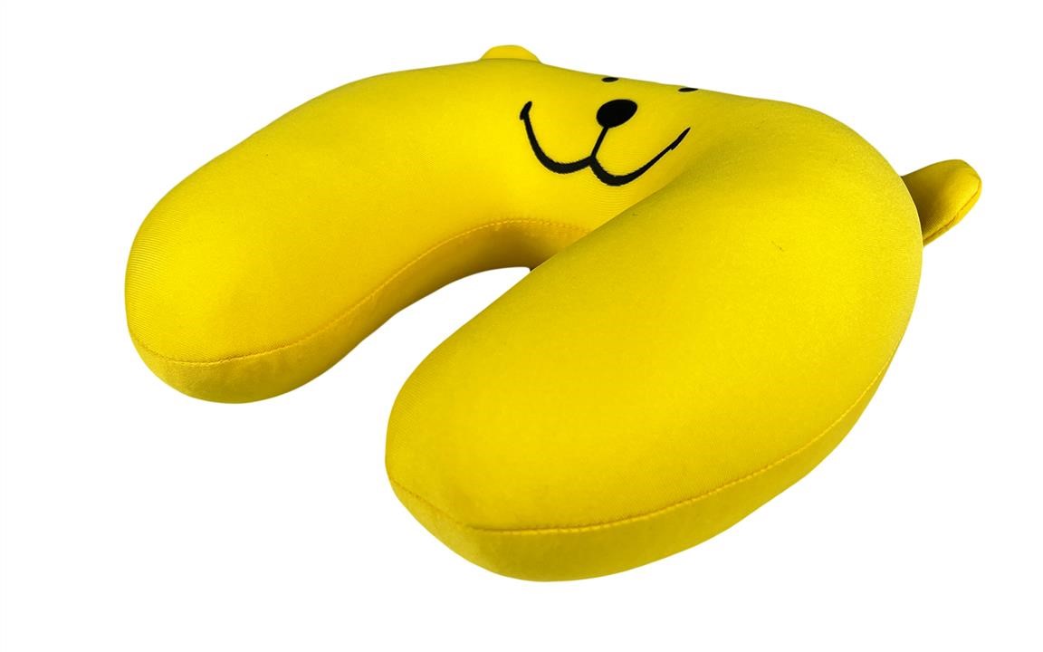 Подушка підголовник для подорожей дитяча жовта, 24х24 см Martin Brown 79001Y-IS