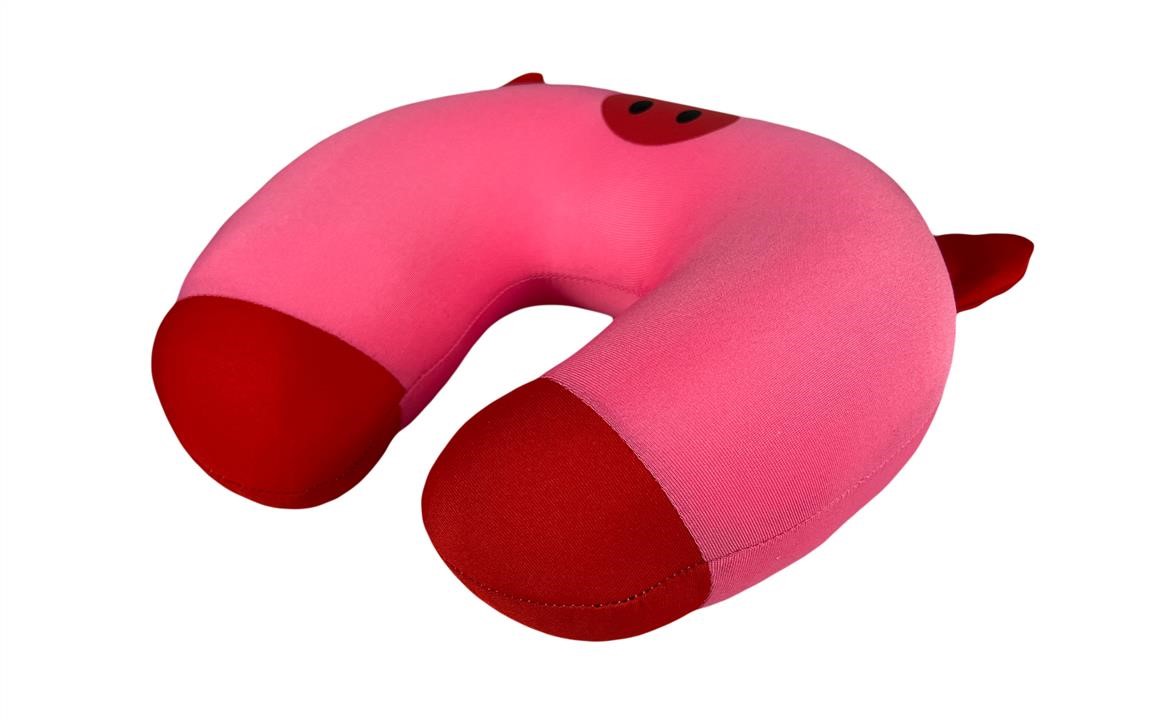 Подушка підголовник для подорожей дитяча рожева, 24х24 см Martin Brown 79001P-IS