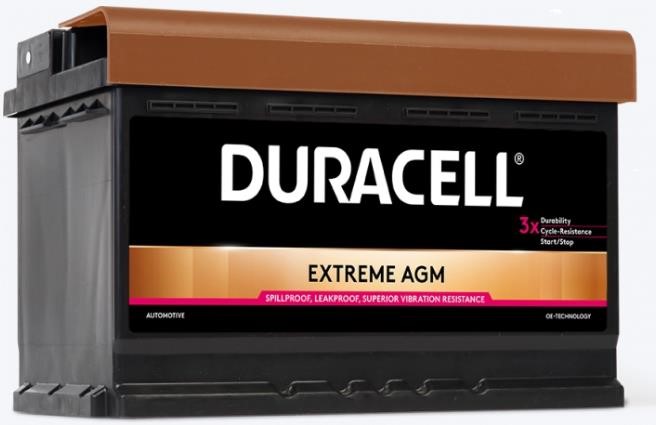 Duracell DE 70 AGM Акумулятор Duracell Extreme AGM 12В 70Ач 720А(EN) R+ DE70AGM: Приваблива ціна - Купити в Україні на EXIST.UA!