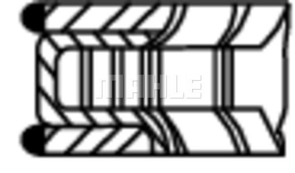 Wilmink Group WG1214475 Кільця поршневі, комплект WG1214475: Купити в Україні - Добра ціна на EXIST.UA!