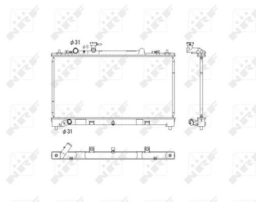 Wilmink Group WG1722571 Радіатор охолодження двигуна WG1722571: Купити в Україні - Добра ціна на EXIST.UA!