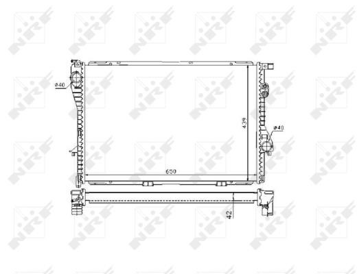 Wilmink Group WG1722544 Радіатор охолодження двигуна WG1722544: Купити в Україні - Добра ціна на EXIST.UA!