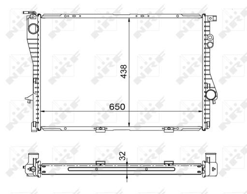 Wilmink Group WG1722545 Радіатор охолодження двигуна WG1722545: Купити в Україні - Добра ціна на EXIST.UA!