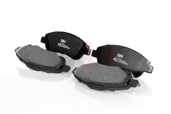 Тормозные колодки дисковые, комплект GH GH-411215